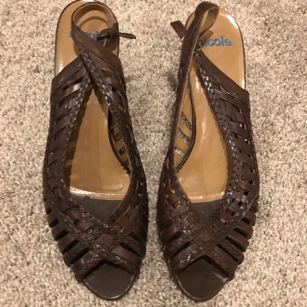 Brown sandals